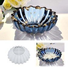 Resin Molds for Bowl, 5.24 x 1.65 inches Flower Tray Silicone Molds for Resin...