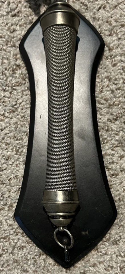 Artículo de exhibición de artículos de colección arma látigo escorpión navaja de acero inoxidable Foto 4 de 4