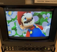 Sony Trinitron PVM-8041Q 8" CRT RGB Color Pro Video Monitor Japan TESTED Retro