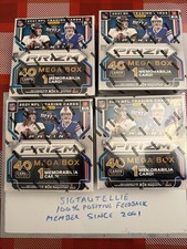 2021 Panini Prizm Football Mega Box Neon -  4 Boxes Trevor Lawrence Rookie Year