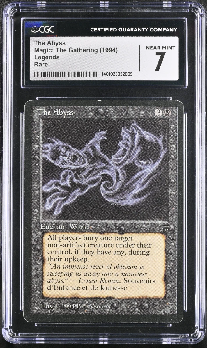 The Abyss Magic: The Gathering Individual Trading Card Games for