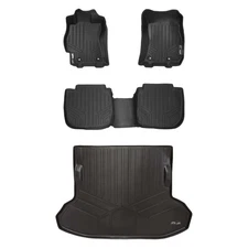 SMARTLINER SA0170/B0170/D0171 Front/Rear BLACK Floor Liners for Subaru Legacy