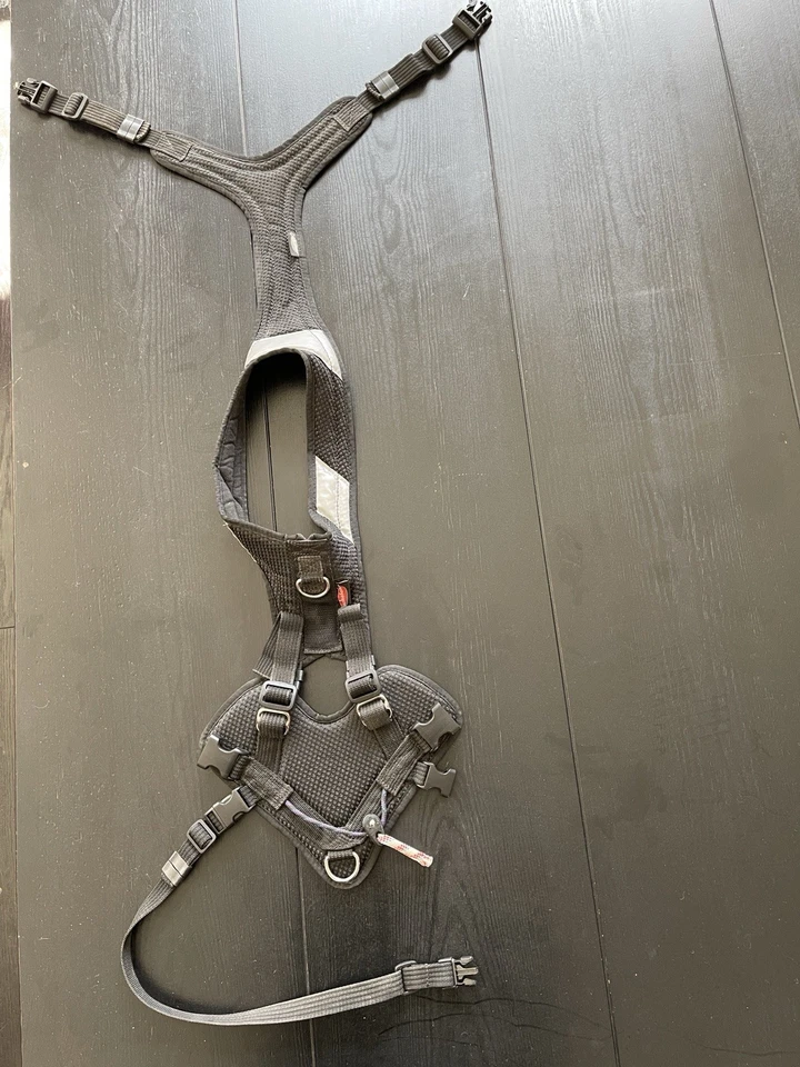 Mantrailing Grossenbacher Geschirr NP 190€ schwarz, ausbruchsicher - Bild 3 von 3