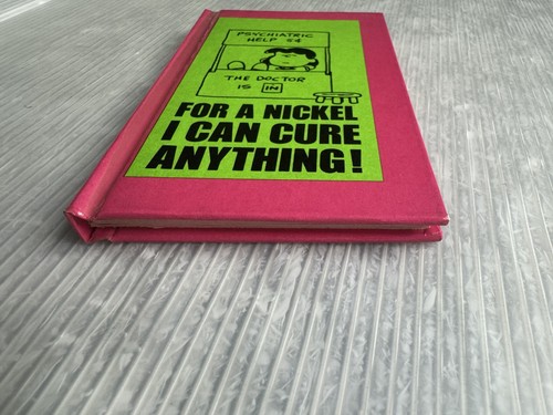 vintage PEANUTS 1970 Lucy FOR A NICKEL I CAN CURE ANYTHING! Charles M. Schulz - Imagen 3 de 10
