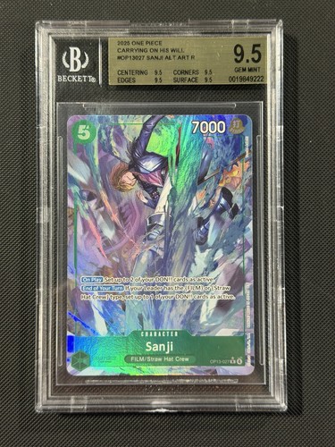 Sanji (Alternate Art) graded BGS 9.5 for sale on eBay