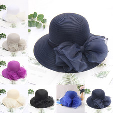 Bridal Fascinator Women's Kentucky Tea Party Hat Derby Church Sun-Hat Dress Lace