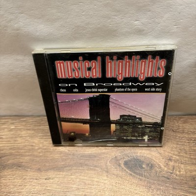 CD Musical Highlights on Broadway Vol. 2-5 - 4CD Set Album Musik Music Hits