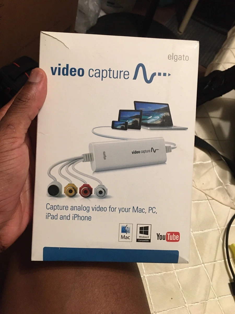 Elgato Video Capture for USB 2.0 Video Capture & TV Tuner Cards
