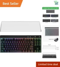 TKL Keyboard Acrylic Protector - Clear, Water-Resistant Cover for PC and Gaming