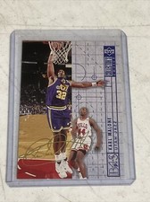 1993-94 UD Collector's Choice Gold Signature Karl Malone Utah Jazz