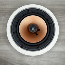 Osd 8" In Ceiling Outdoor Speaker Pair 150w Aluminum Grills In Wall Ice840wrs