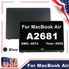 A LCD Screen For Apple Macbook Air 13.6" 2022 A2681 Display Top Parts Assembly
