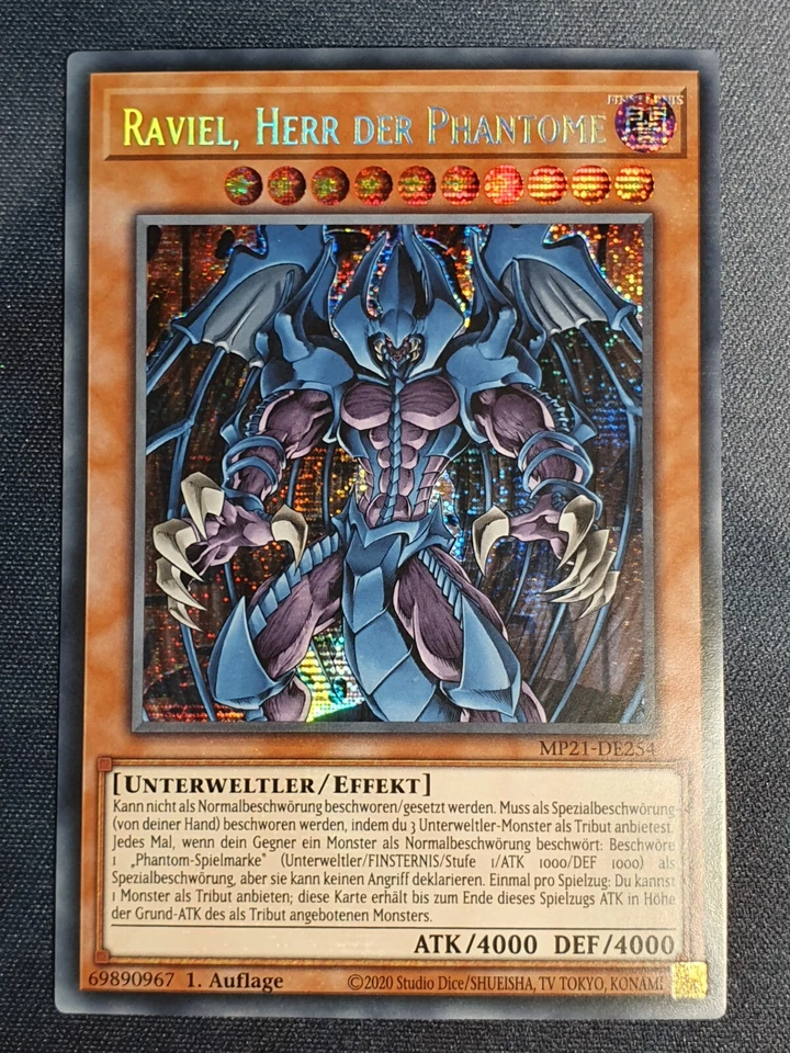 Yugioh! Götterkarten Set Neu! 1. Auflage Uria Raviel Hamon Deutsch Secret Rare - Bild 4 von 4