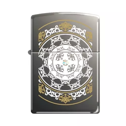Timeless Filigree Swarovski Crystal Zippo Lighter