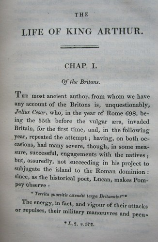 1825 1st The LIFE of KING ARTHUR by Joseph Ritson Classic ARTHURIAN History - Imagen 8 de 12