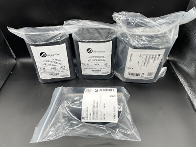 Alpha Wire FIT 621 - 3x6  Black Sealant Lined Polyolefin Shrink Tubing Lot Of 10