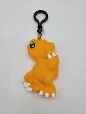 Digimon Agumon Coin Holder Keychain (Fun-4-All, 2000)
