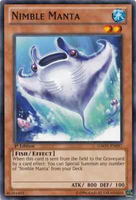 Nimble Manta - GAOV-EN097 - Common - 1st Edition Near Mint, English