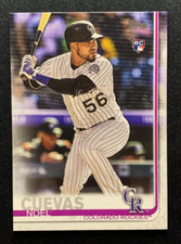 2019 Topps #417 Noel Cuevas RC Rockies