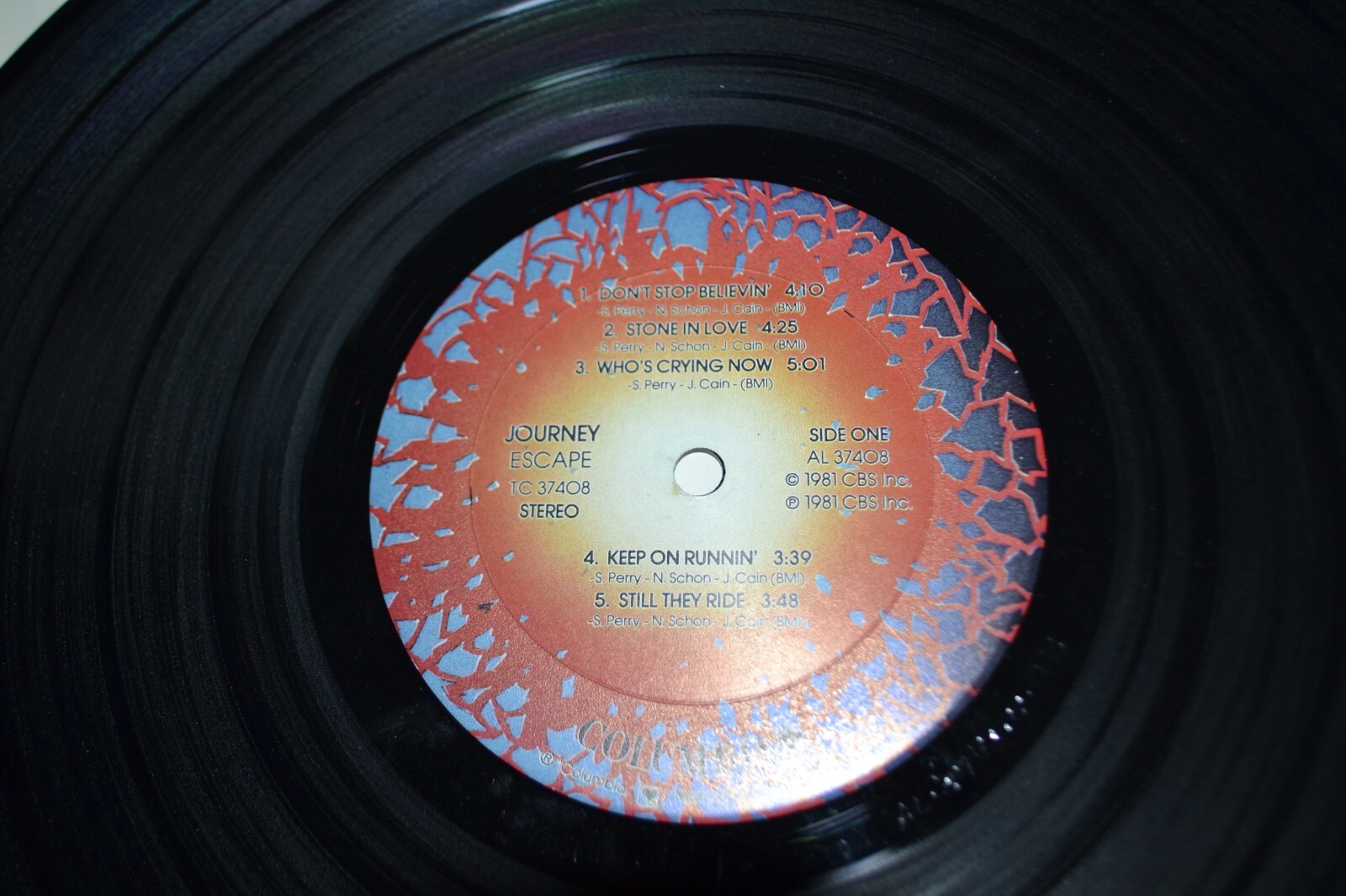 Journey Escape LP 1981 Columbia TC-37408 | eBay