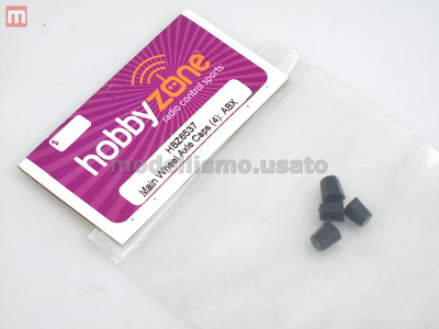 HobbyZone HBZ6537 Main Wheel Achse Caps (4) Abx Staubkappen Achse Modell