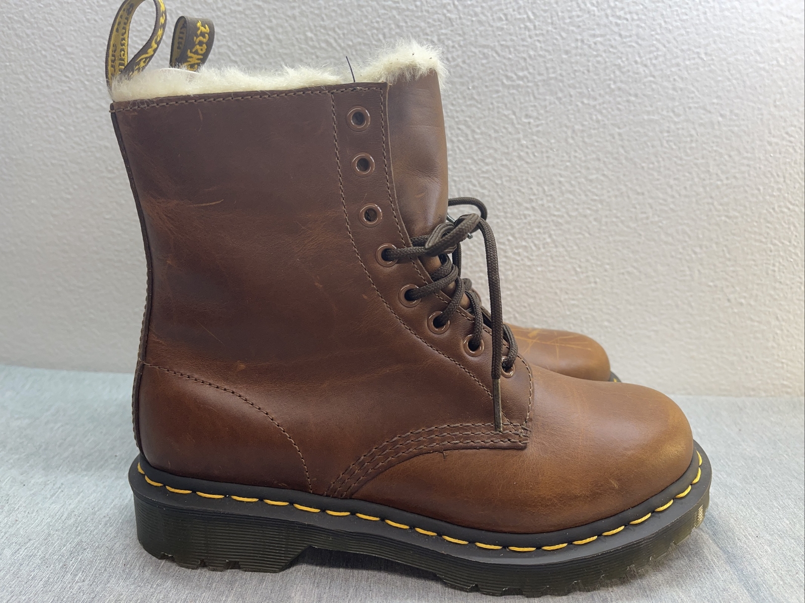 Dr. Martens 1460 Serena Faux Fur Lined 