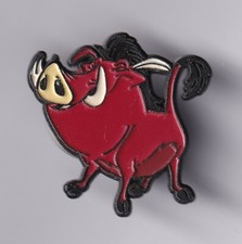 RARE PINS PIN'S .. DISNEY EUROPE ANCIEN VINTAGE 1990 PUMBA ROI LION LEO KING ~20