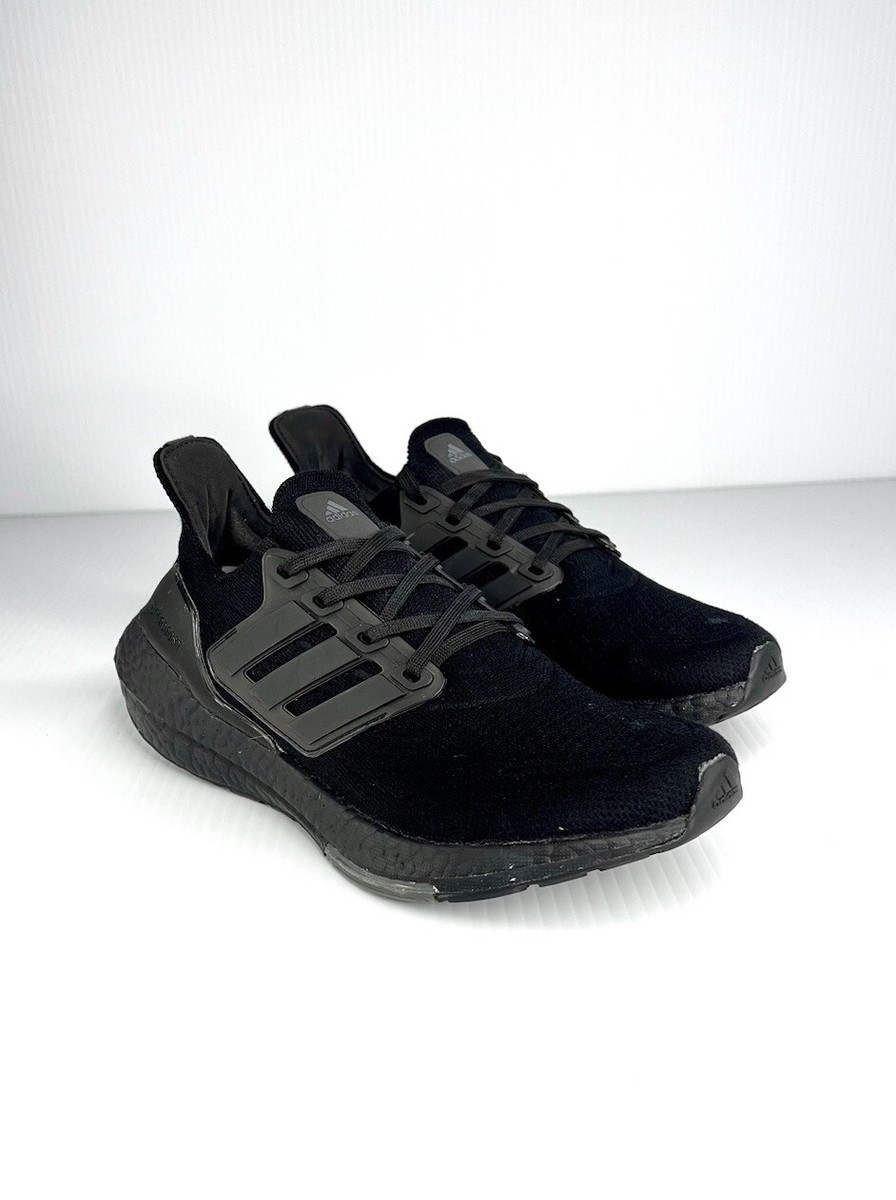 Adidas Ultraboost 21 Mens Athletic Triple Black Running  display picture 1