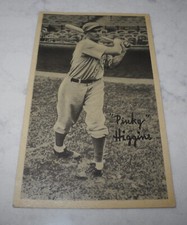 1937 R314 Goudey Wide Pen Premiums Type 4  Frank “Pinky” Higgins Athletics