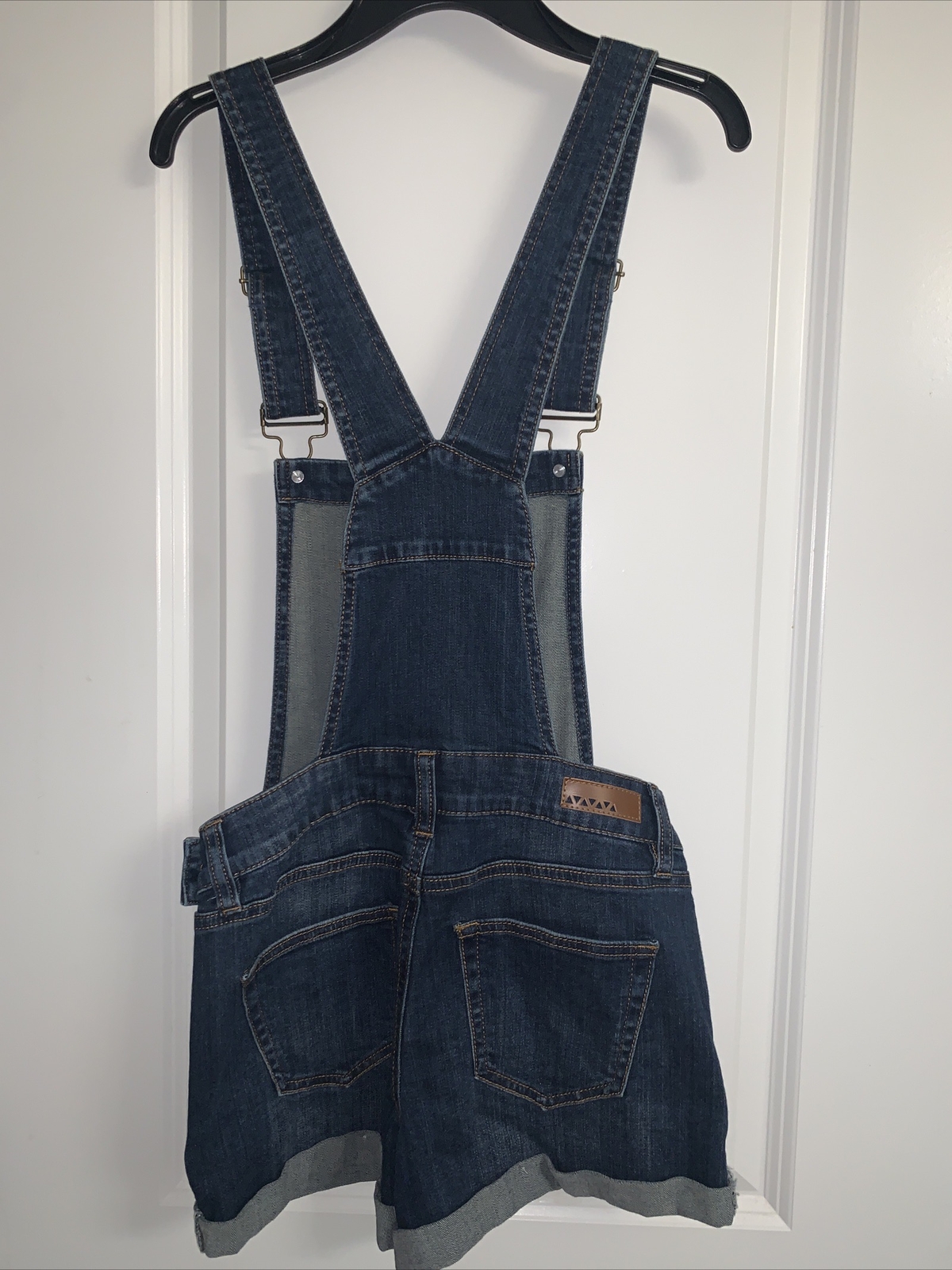 NWT Juniors Dollhouse Jean Denim Overall Shorts Shortalls Size 1 eBay