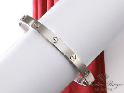 Cartier Armreif Love Weissgold 750 Größe 16 2020 Gold Armband Damen