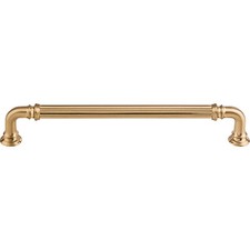 Top Knobs TK324 HB Cabinet  Reeded Pull 7 Inc...