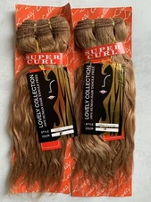 100% Human Hair for Weaving by Lovely Collection, Gypsy Wave 2-Pack Bundle Deal