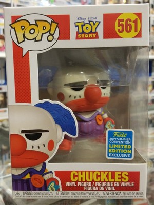 Toy Story Chuckles The Clown Classic Funko Disney Movies pop! Box 561 Exclusive | eBay