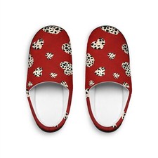 Cozy Animal Print Slippers for Women, Soft Indoor Shoes, Cute Home Footwear