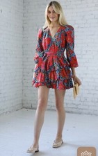NWT Authentic Ulla Johnson Miranda Floral Minidress Size 14 US