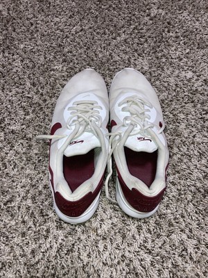 Nike Air Max Oketo Mens Shoes White Red 