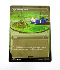 MTG Reflecting Pool 1535 Borderless Fallout Secret Lair