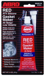 Герметик автомобильный abro red