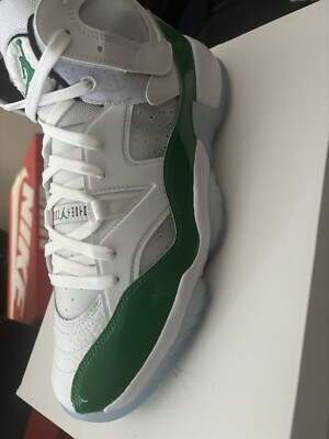 Buy Size 12 Jordan Jumpman Two Trey White Lucky Green online