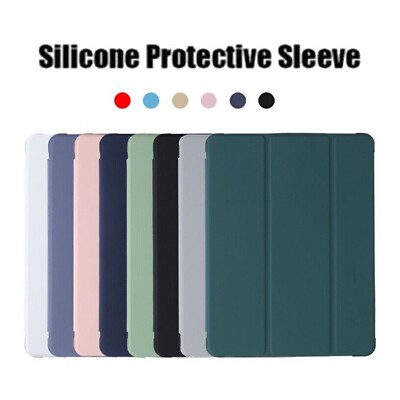 Silicone Case Cover For iPad 6th 7th 8th 9th Generation 10.2'' With Pencil Holder