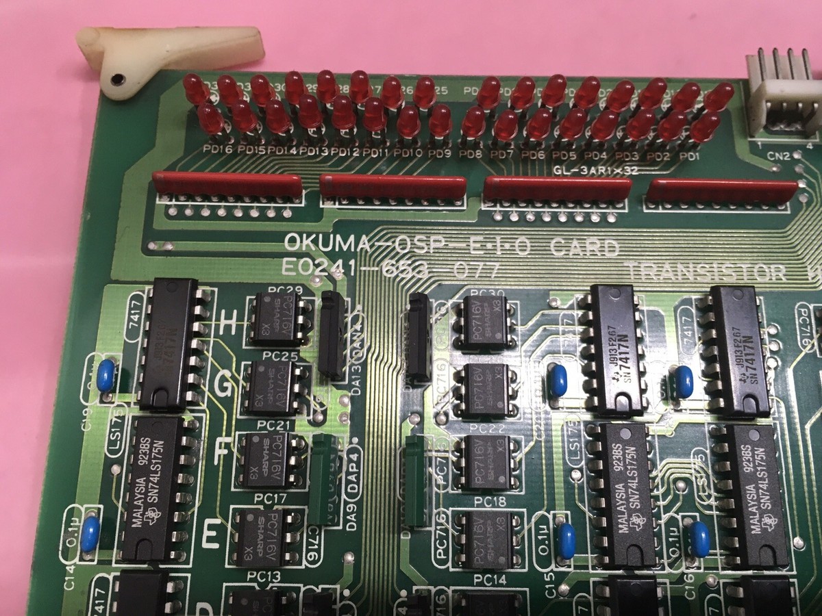 OKUMA OSP EIO CARD E0241-653-077 CNC BOARD TESTED, WARRANTY | eBay