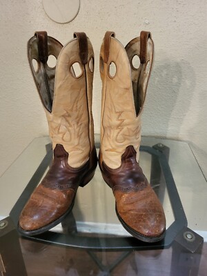 Bottes Cowboy Boulet Homme - Marron - Taille 8.5 D (EUR 41) - Canada - Très Bon état
