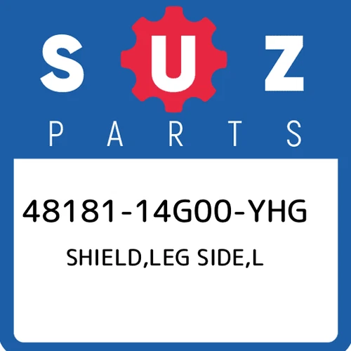 SHIELD, LEG SIDE LH (GRAY) | MODEL K6