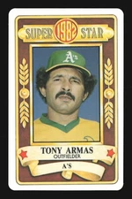 1982 Topps Perma-Graphics #150-SS8217 Tony Armas Oakland Athletics A's