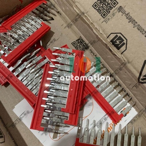 Qty:10 nuovo per terminale scheggia ZQV 2.5N/10RD connettore tipo spina 2108910000 - Foto 2 di 3