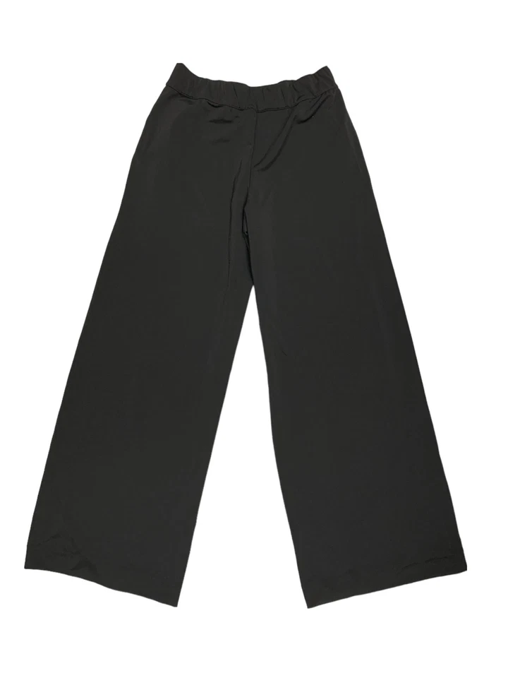 Pantalones de punto Club Monaco para mujer de pierna ancha negros talla XS NUEVOS CON ETIQUETAS Foto 2 de 4