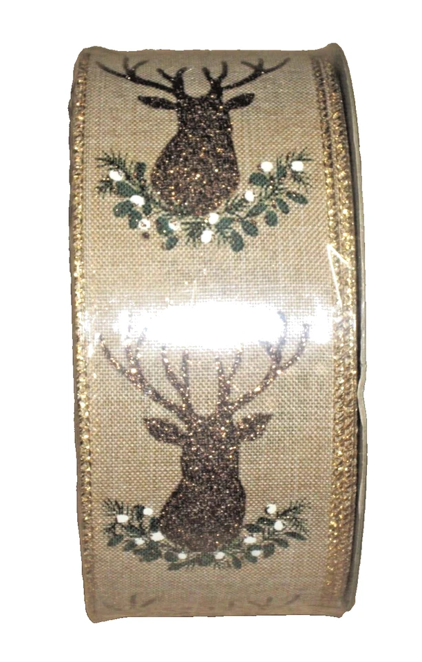 NEW Member's Mark 50 Yards Wired Edge Premium Ribbons Assorted 1.5"W & 2.5"W - Image 2 of 4