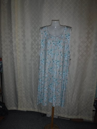 Size Plus Sleeveless Sleepshirts ,3X,2X,Croft & Barrow,95% rayon 5% spandex NWT - Picture 22 of 43