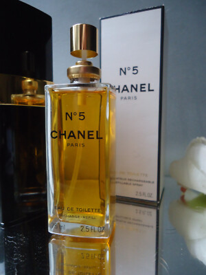 CHANEL No5 75ml EDT Superb Vintage 1990s Sealed Box Can Include